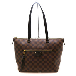Louis Vuitton Tote Damier LV Iena Brown Ebene Bag Canvas